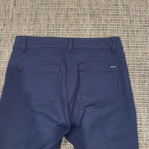 White House Black Market “Skimmer” Navy Pants - Picture 3 of 6